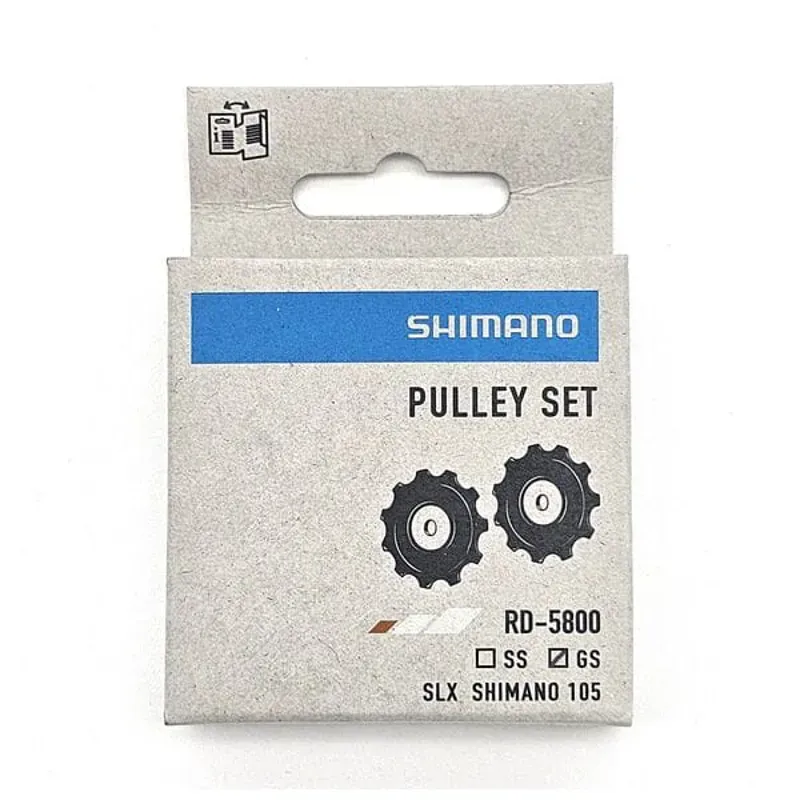 Shimano Jockey Wheels  RD5800 Pulley Set GS Black/ Silver