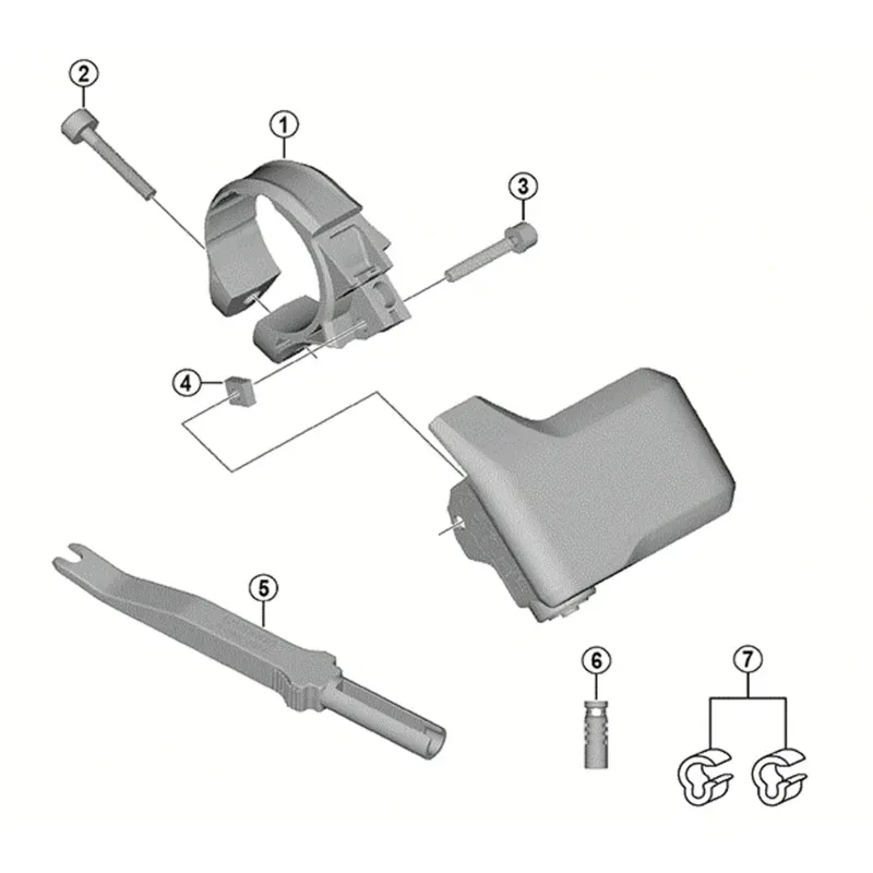 Shimano Ebike SCE8000 Case Fixing Bolt -1