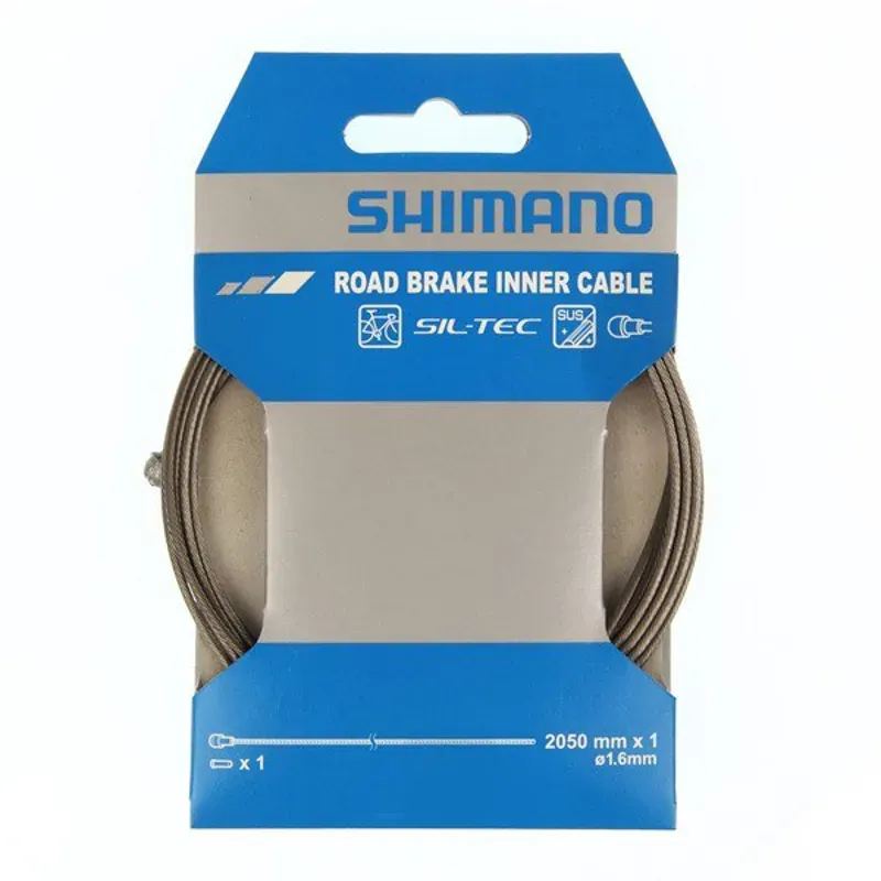 SHIMANO CABLE SIL-TEC Road Brake Inner Silver